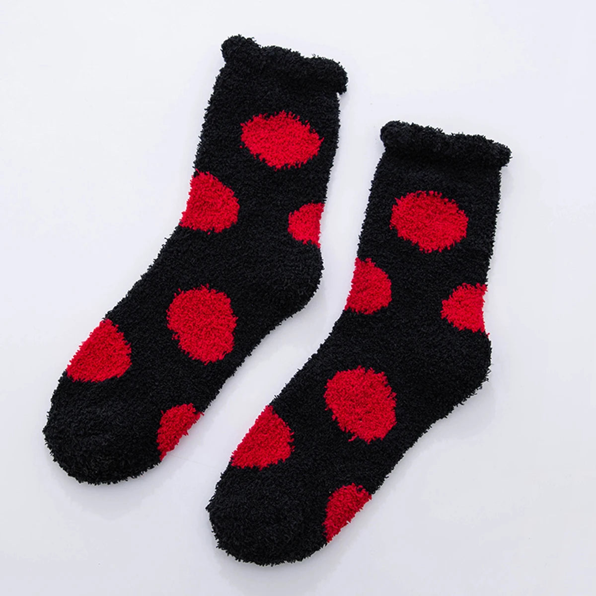 Women's Warm Solid Color Floor Socks