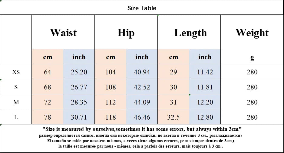 Side Zipper Mini Skirts Shorts Vintage High Waist