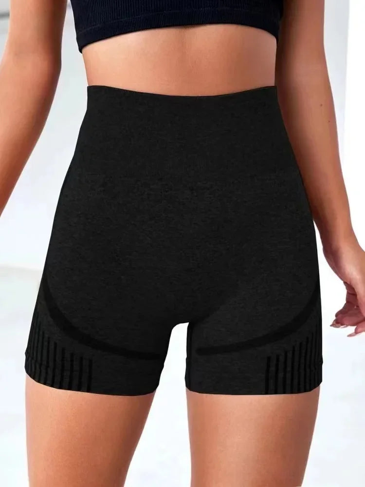 Women Yoga Shorts High Waist Workout Shorts