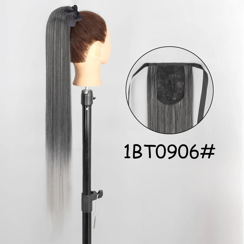 34inches Synthetic Ponytail Hair Extension