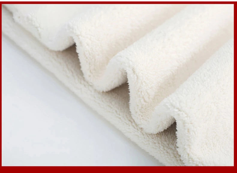 Women Lamb Fleece Legging Seamless High Waist