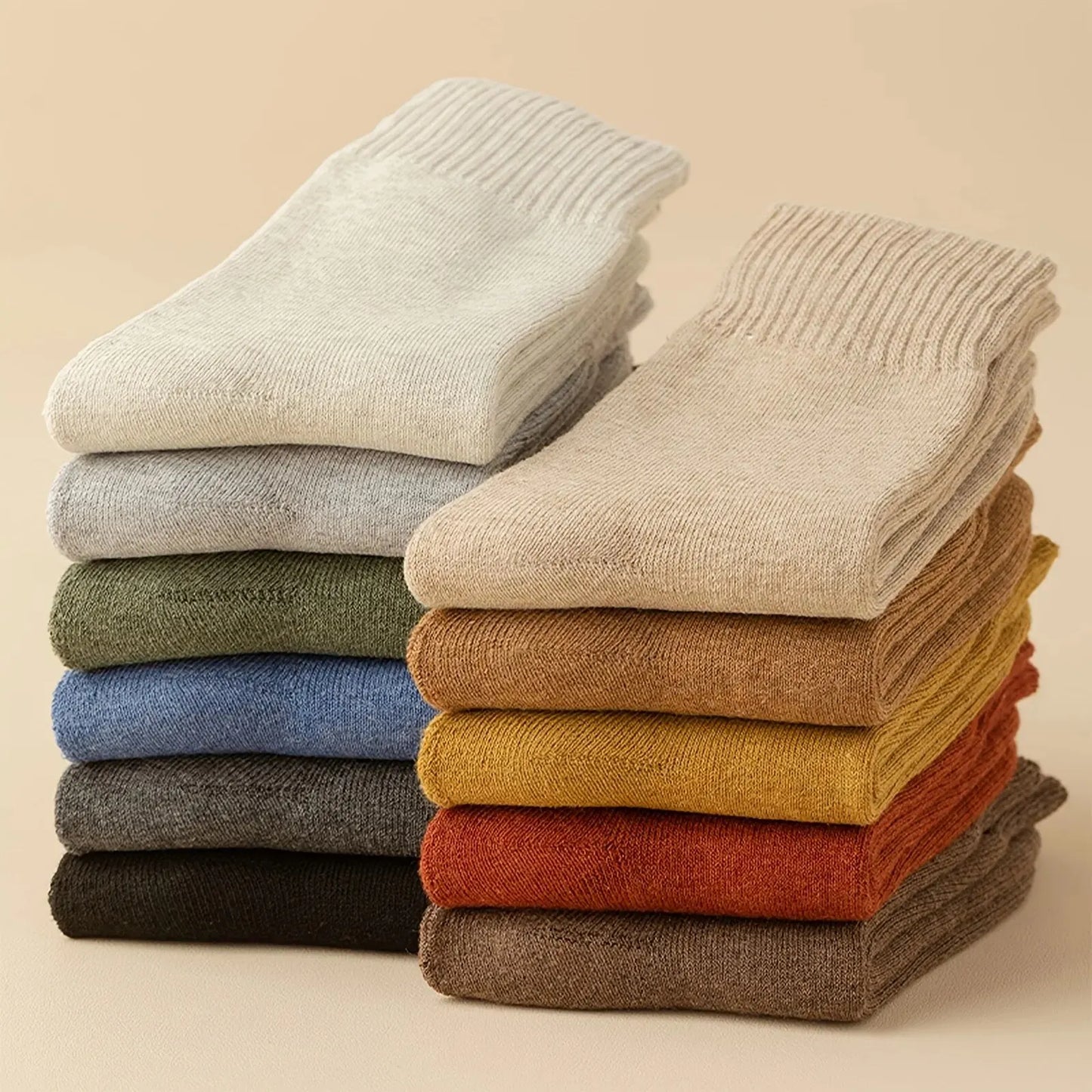 Thick Thermal Terry Socks