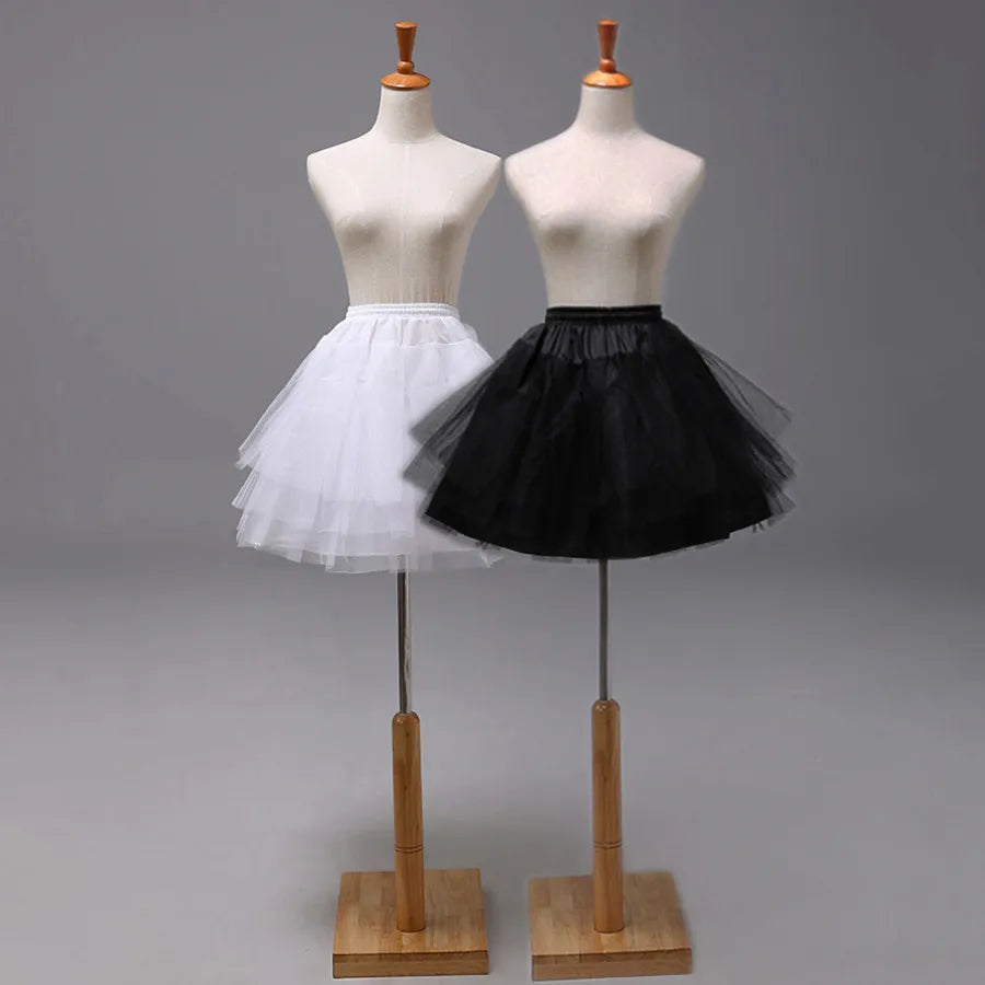 3 Layers Short Wedding Petticoats Underskirt