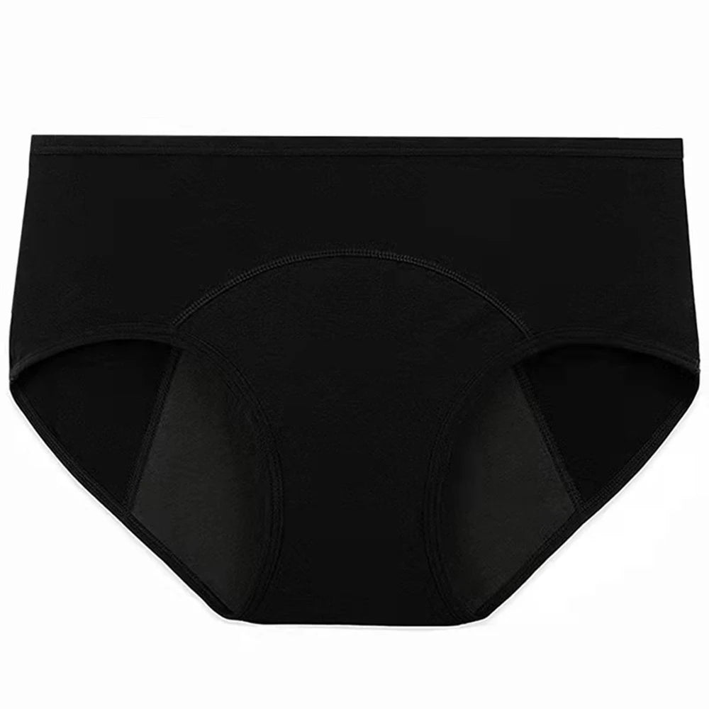 Women's cotton briefs Low Waist Physiological Period Underwear