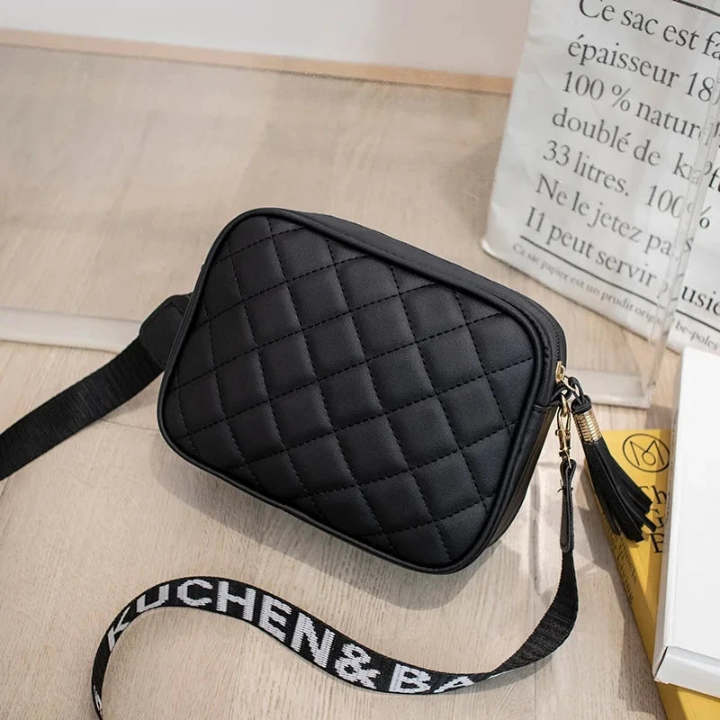 Small Handbag Wide Strap Purse