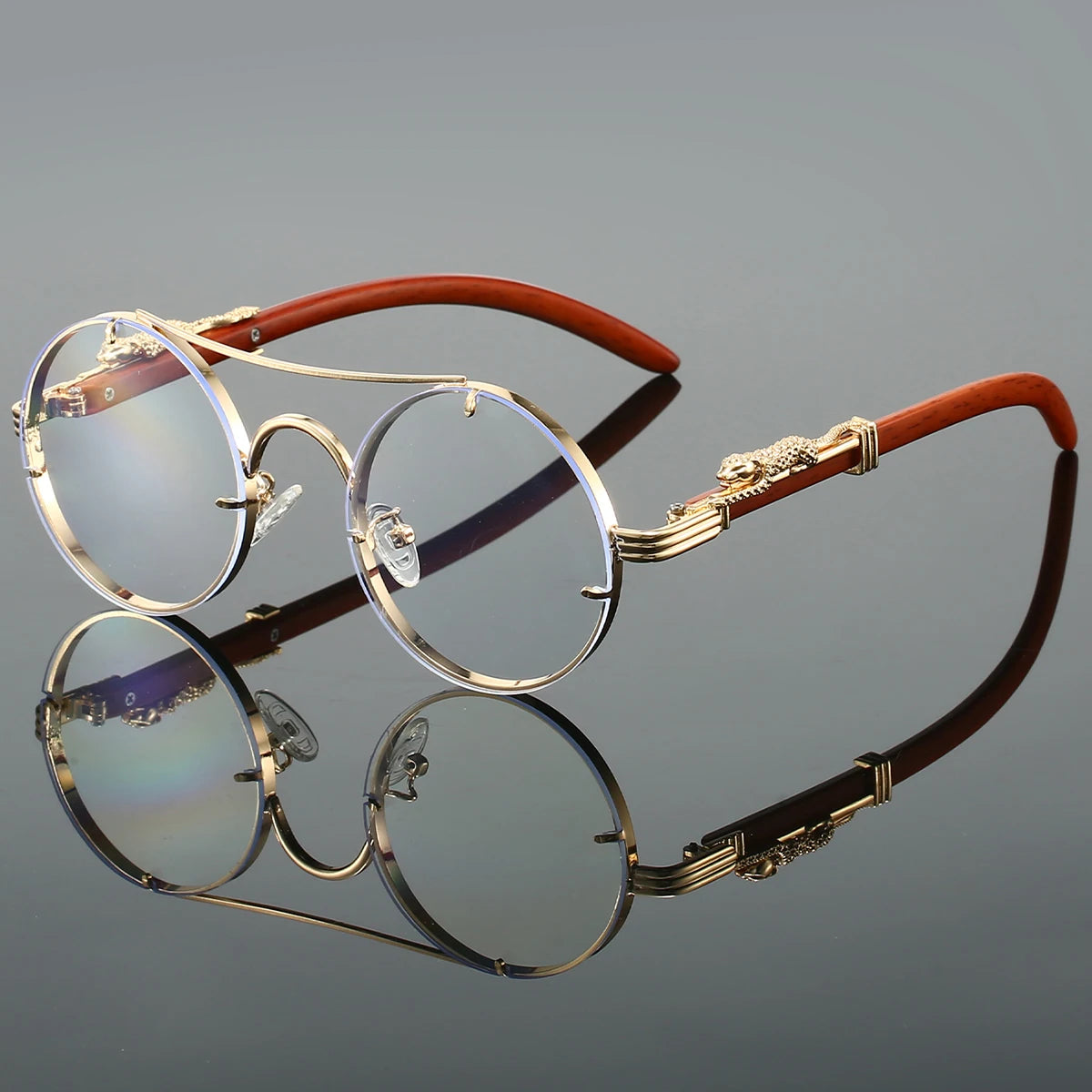 KAMMPT Vintage Round Sunglasses