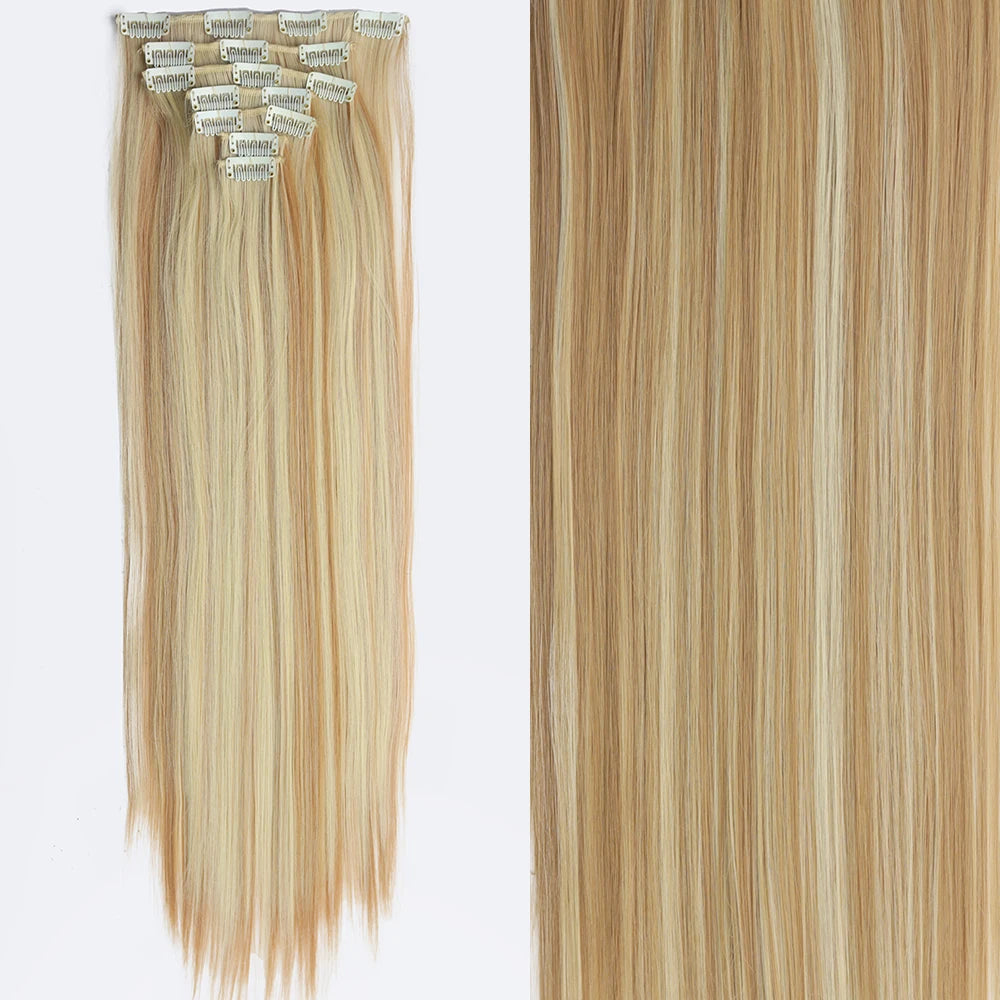 7Pcs/Set 16 Clips Hair Extension
