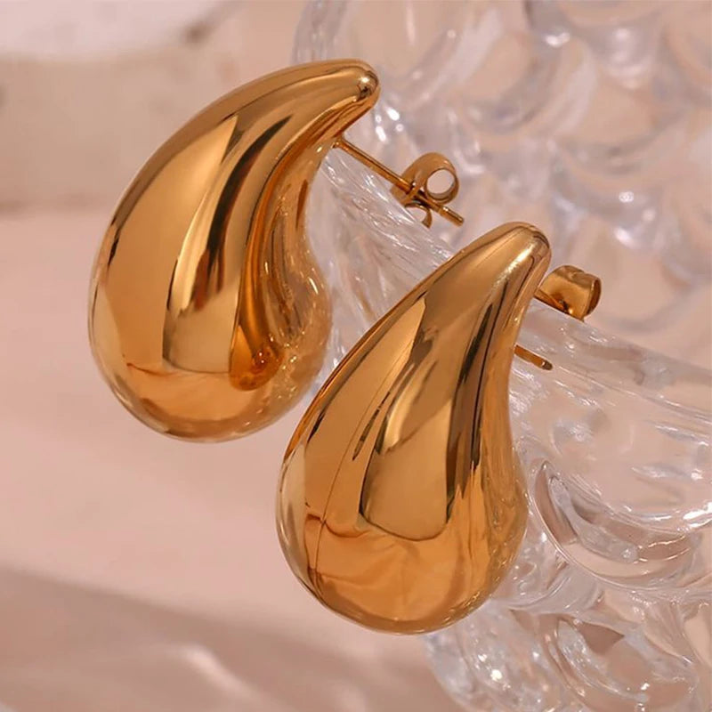 Exaggerate 50mm Big Water Drop Earrings