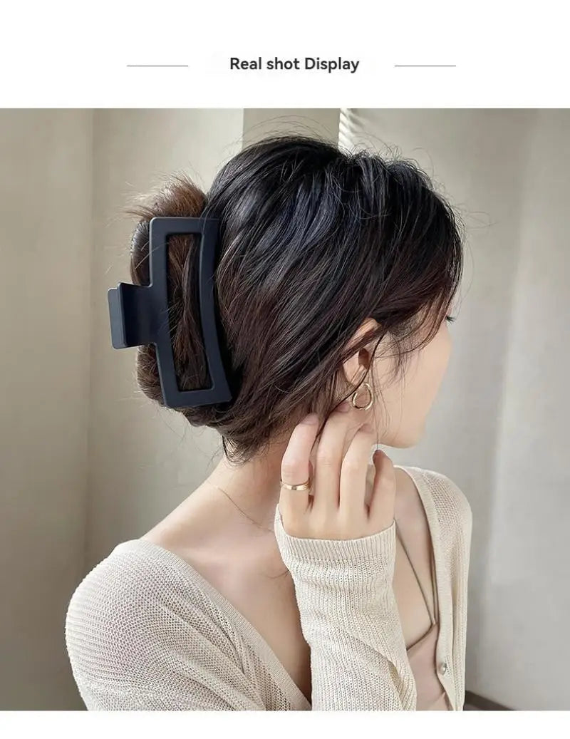4pcs Hair Claw Simple Style