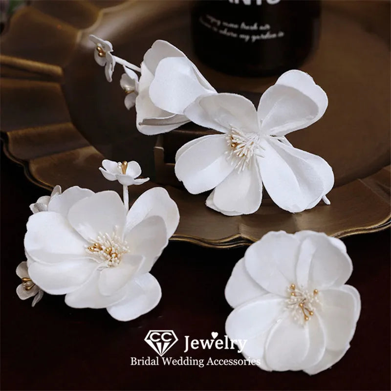 CC Flower Shape Hairpins