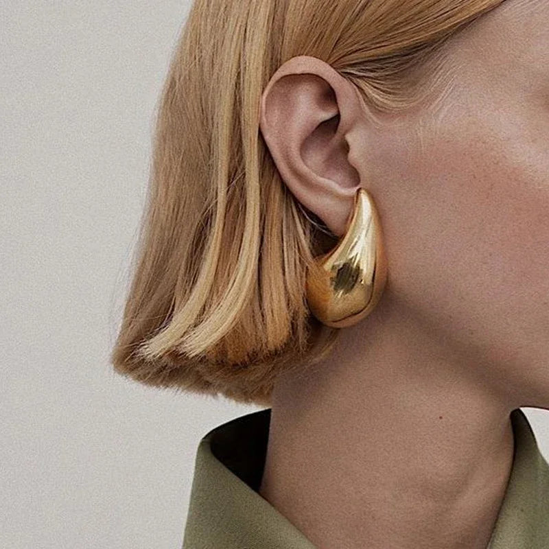 Exaggerate 50mm Big Water Drop Earrings