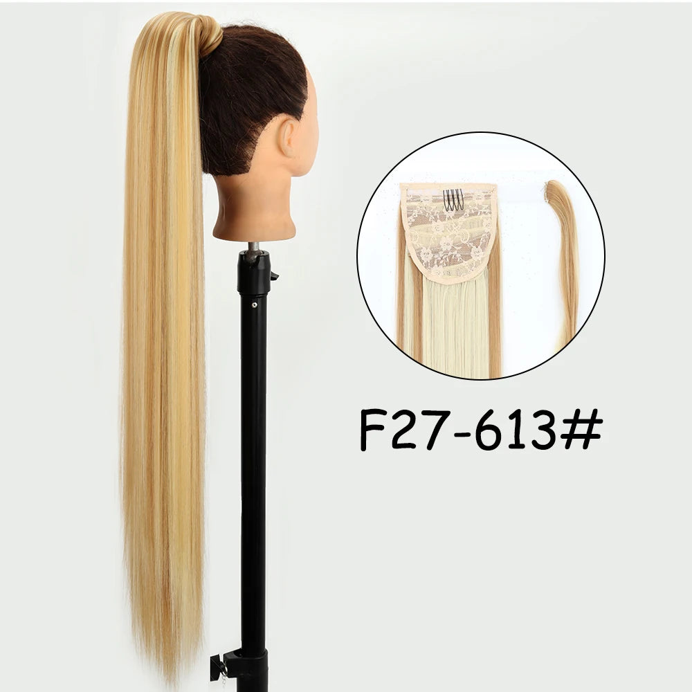 34inches Synthetic Ponytail Hair Extension