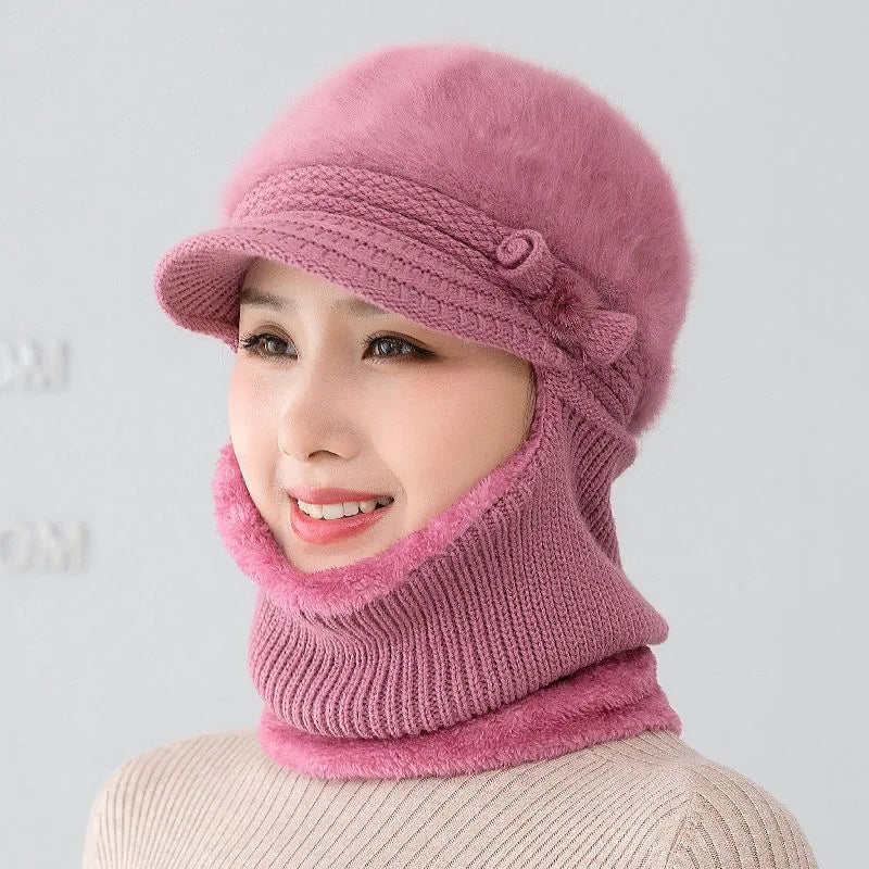 Fur Lined Keep Warm Hats For Women
