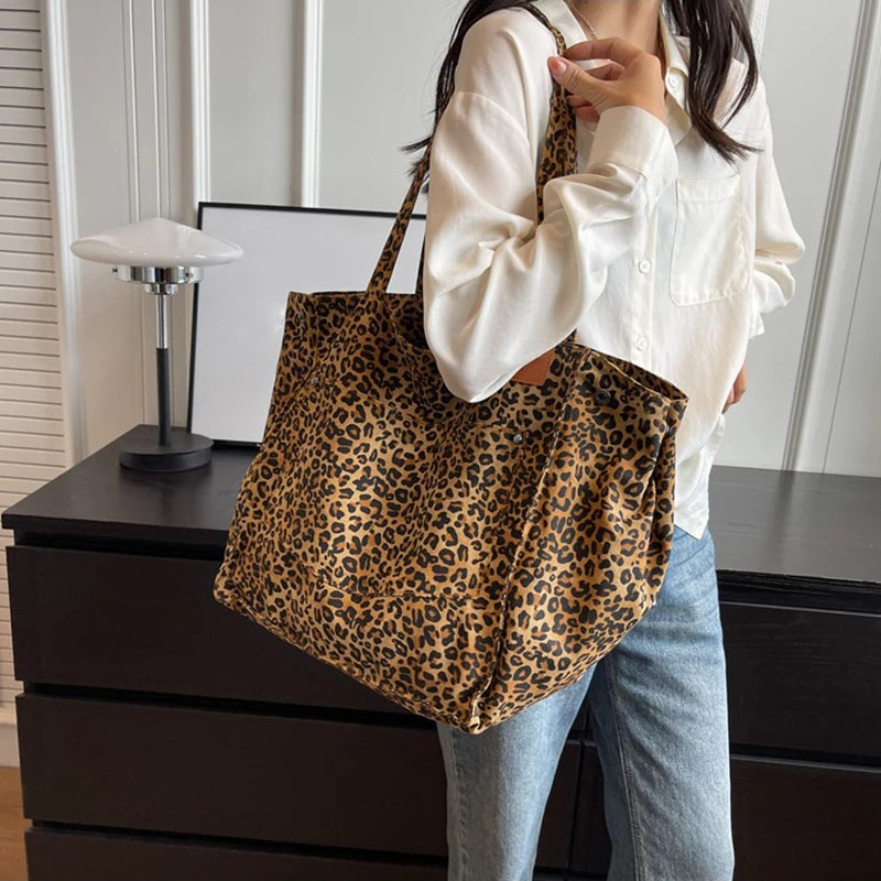 Leopard Pattern Tote Bag
