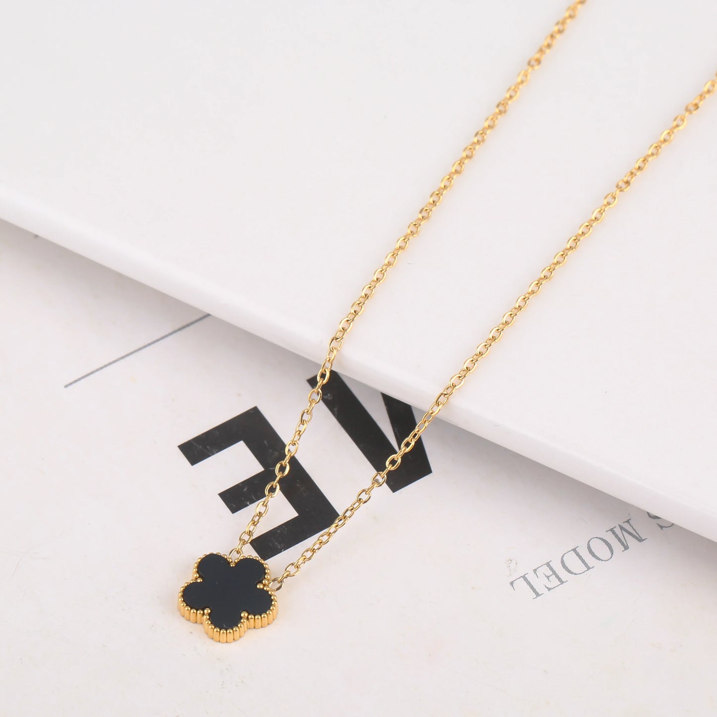Adjustable New Design Gold Plated Stainless Steel 316L Plant Flower Bracelet
