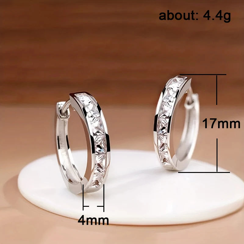 Classic Design Hoop Earrings