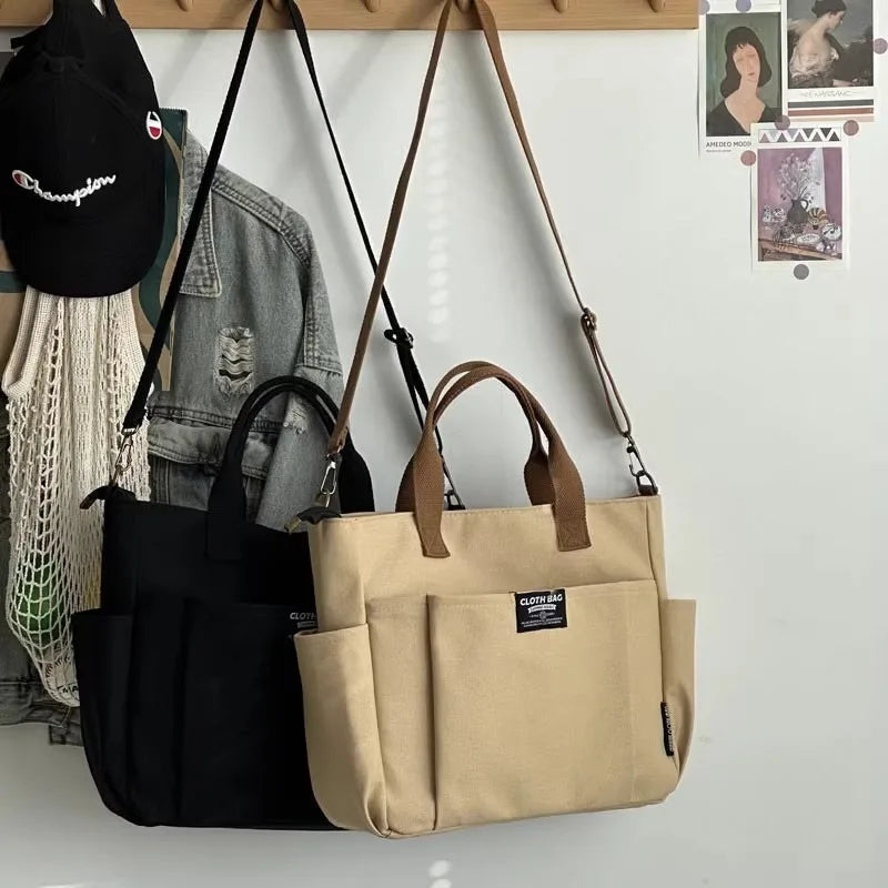 Single Shoulder Diagonal Cross Portable Tote Bag