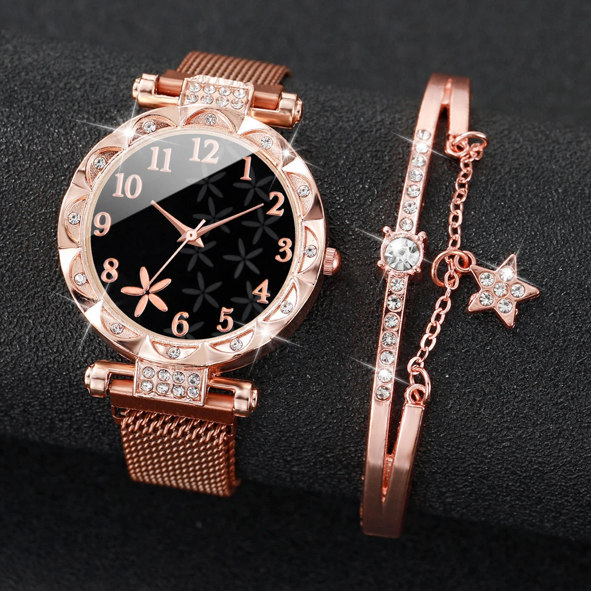 Quartz Watches Star Bracelet Set(Without Box)