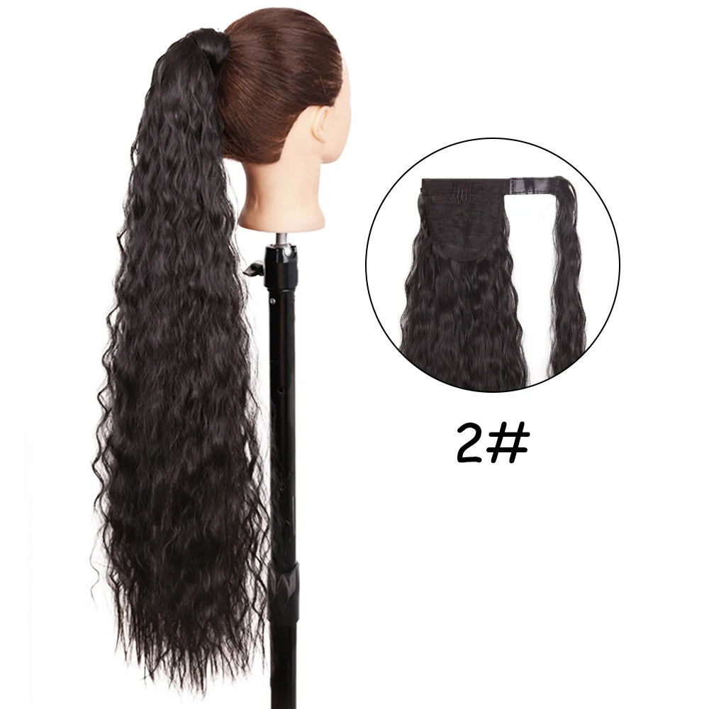 34inches Synthetic Ponytail Hair Extension