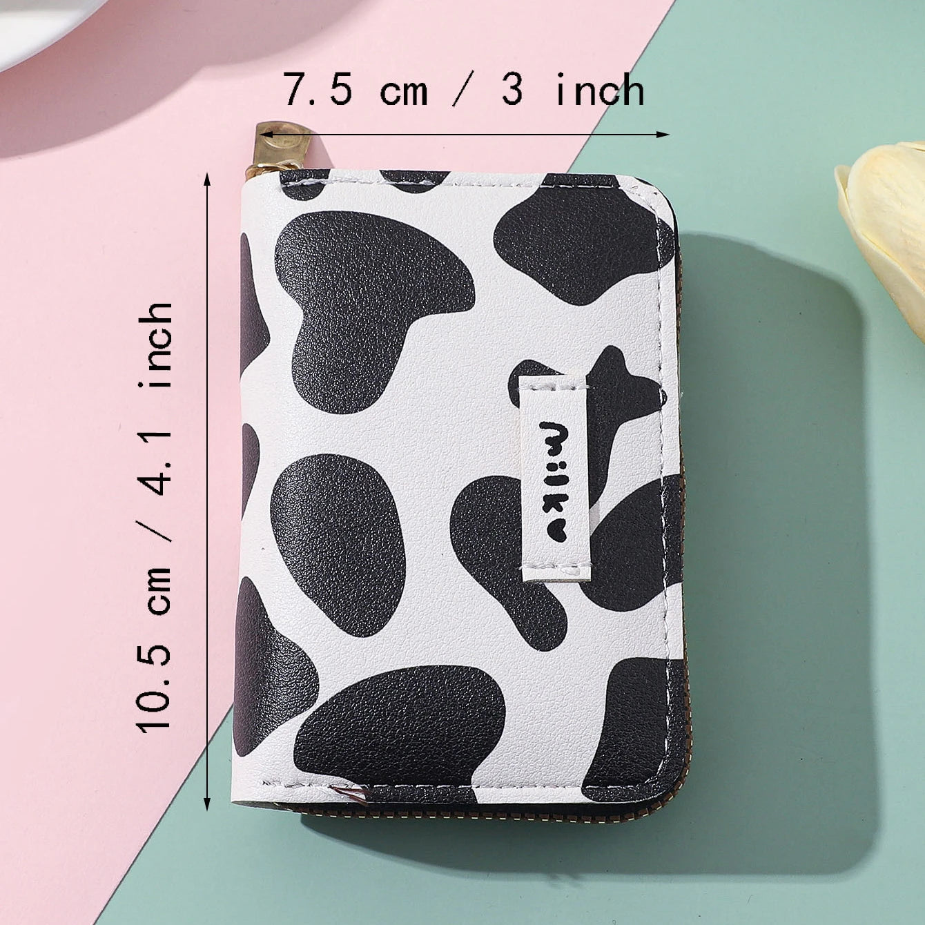 Cute Cow Pattern Coin Purse