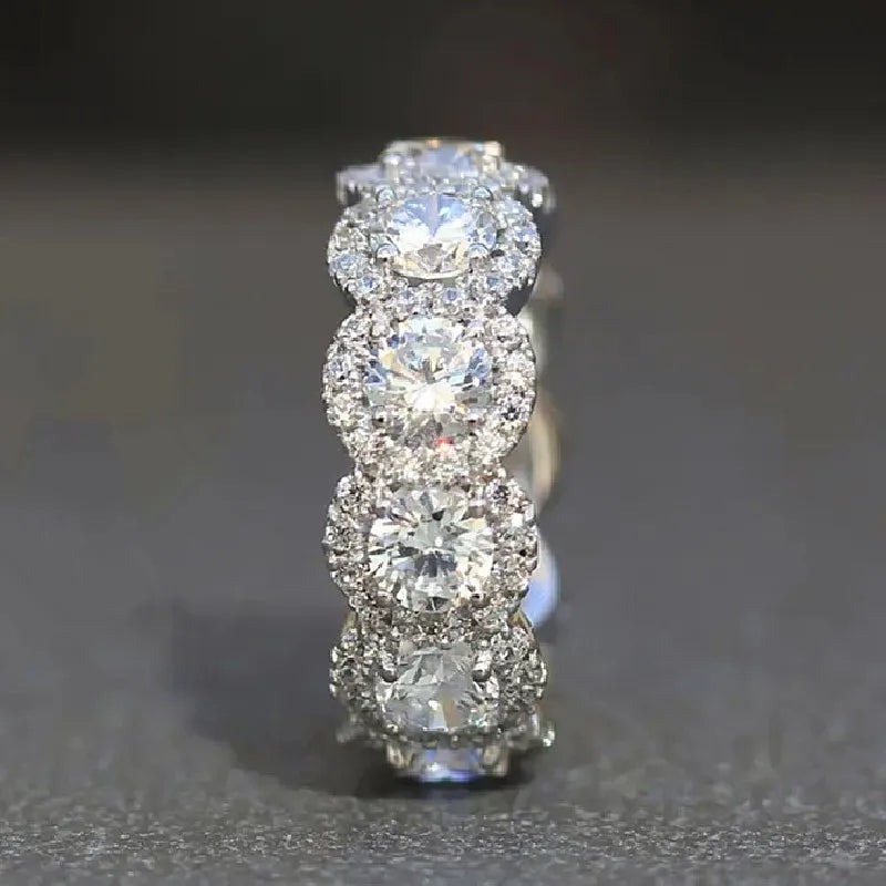 Sparkling Cubic Zirconia Ring