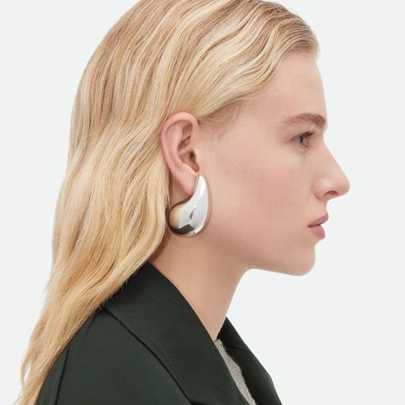 Exaggerate 50mm Big Water Drop Earrings