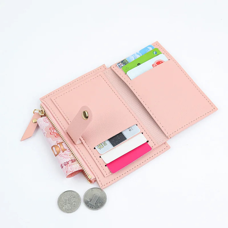 Women Wallets PU Leather Female Purse