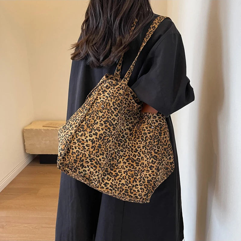 Leopard Pattern Tote Bag