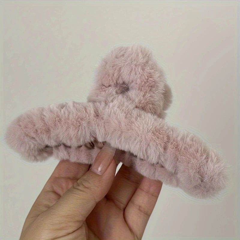 New Faux Fur Hair Claw