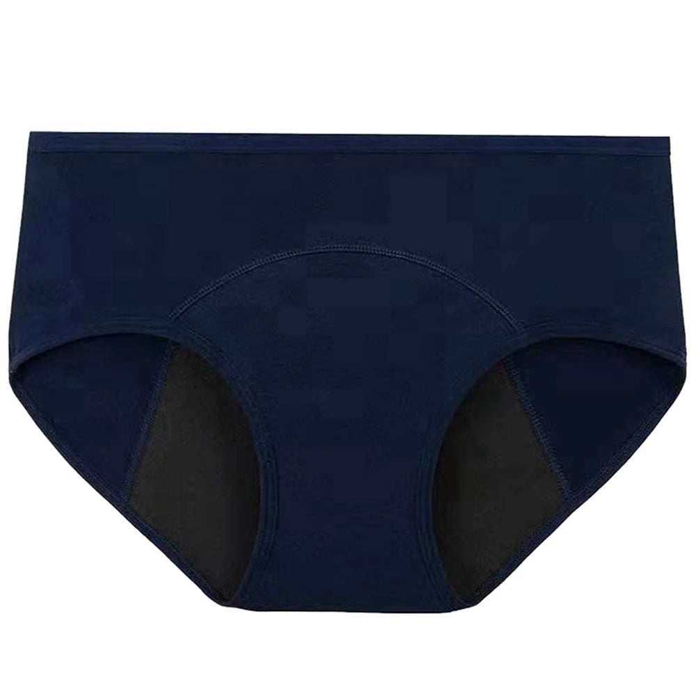 Women's cotton briefs Low Waist Physiological Period Underwear