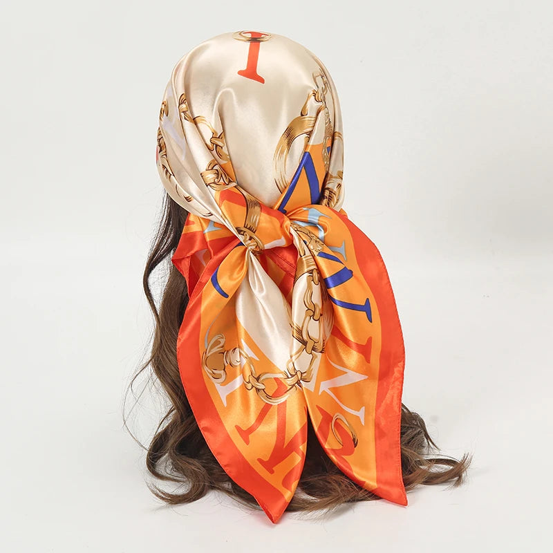 Satin Square Scarf