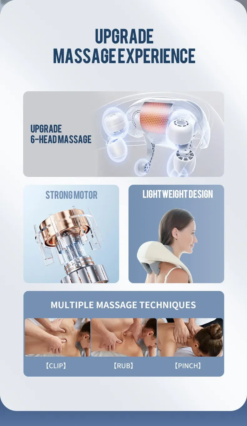 Electric Heat Neck Massage