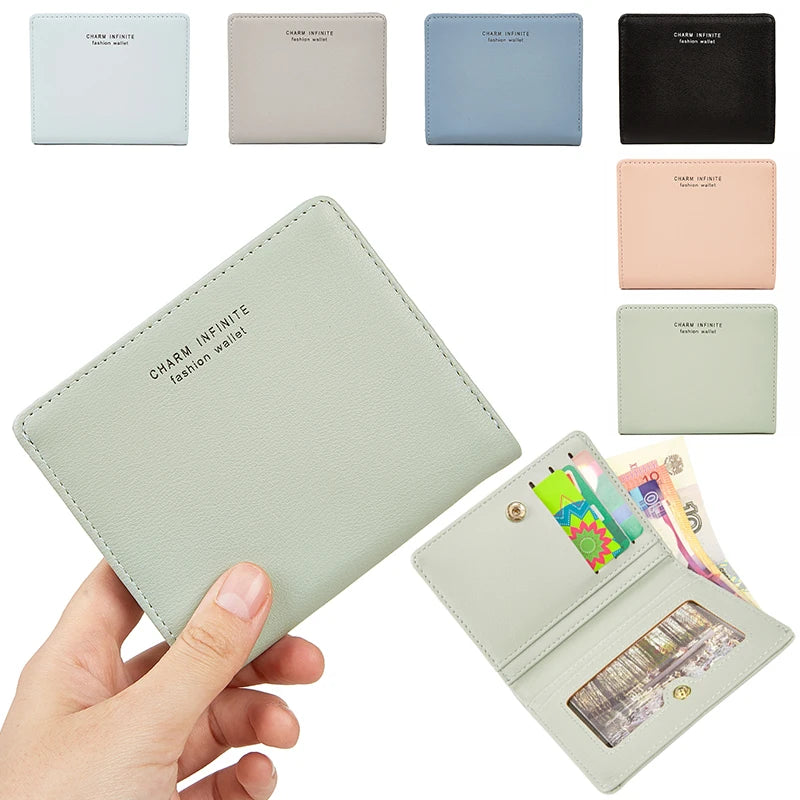 Ultra-Thin Folding Wallet for Women