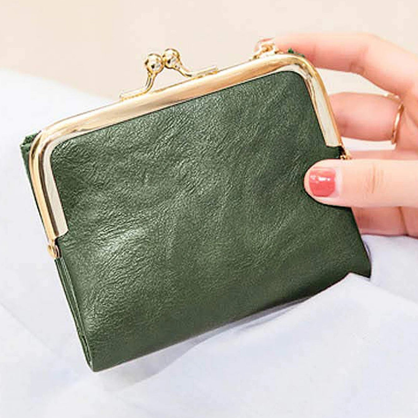 Leather Vintage Coin Purse