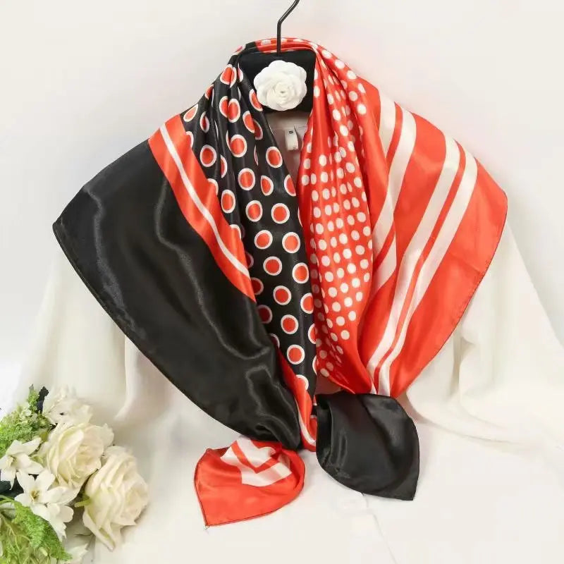 90*90cm Women Scarf Silk