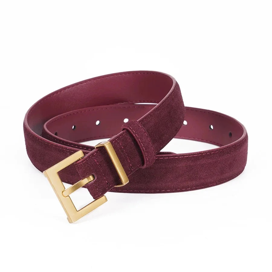 Double Genuine Leather Belt