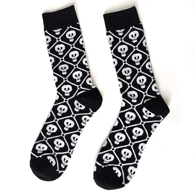 New Funky Skull Socks