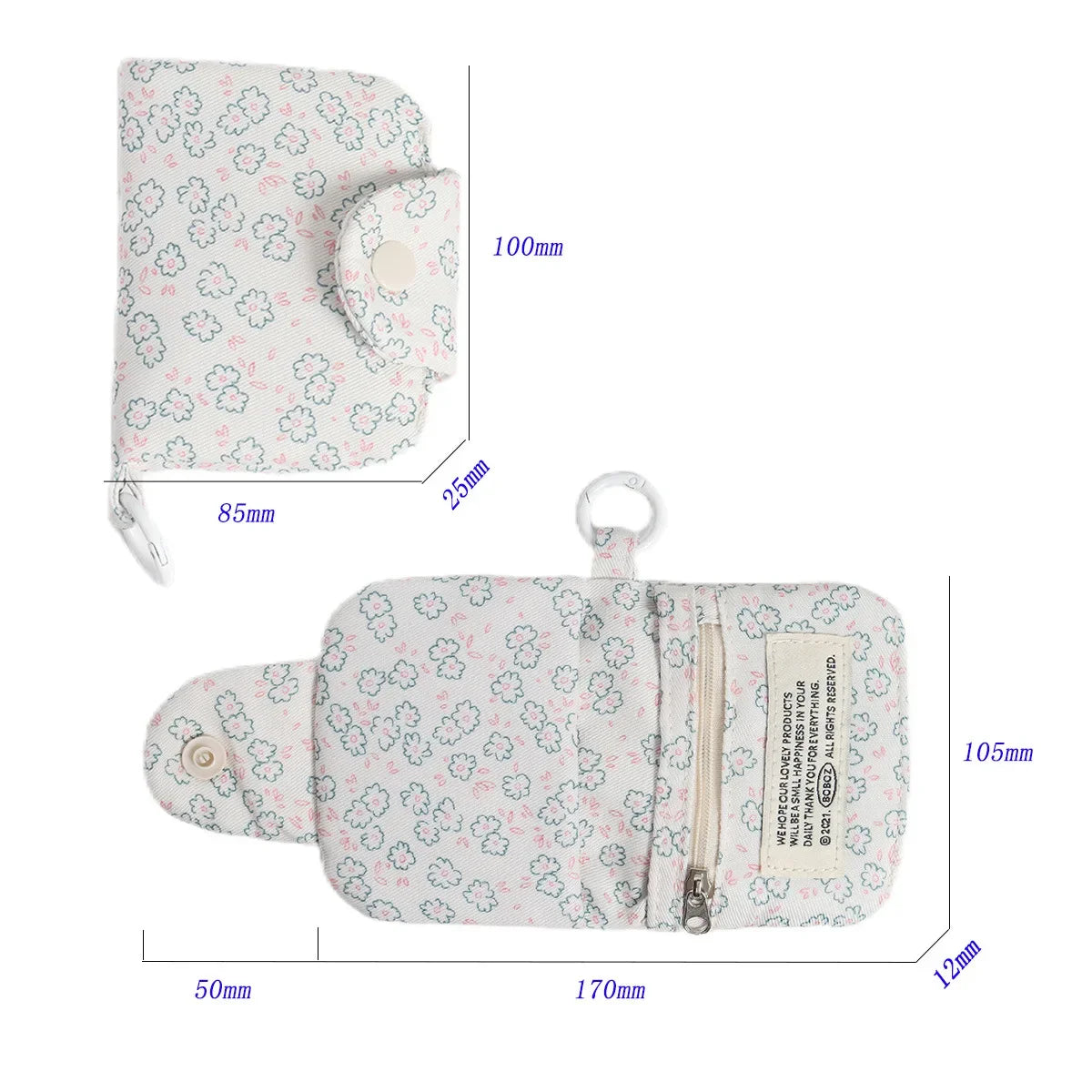 1 Pc Cute Student Coin Purse