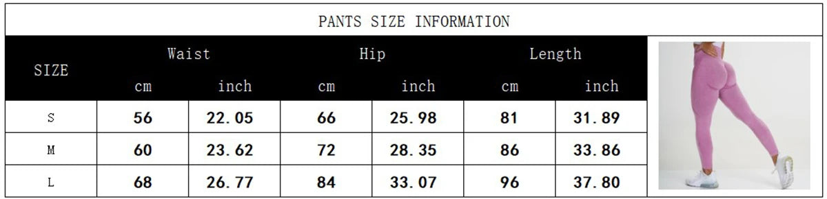 Sport Slim Tights Leggings Fitness High Waist