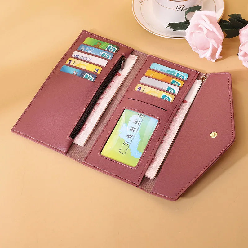 Women's Wallets Simple Zipper Purses