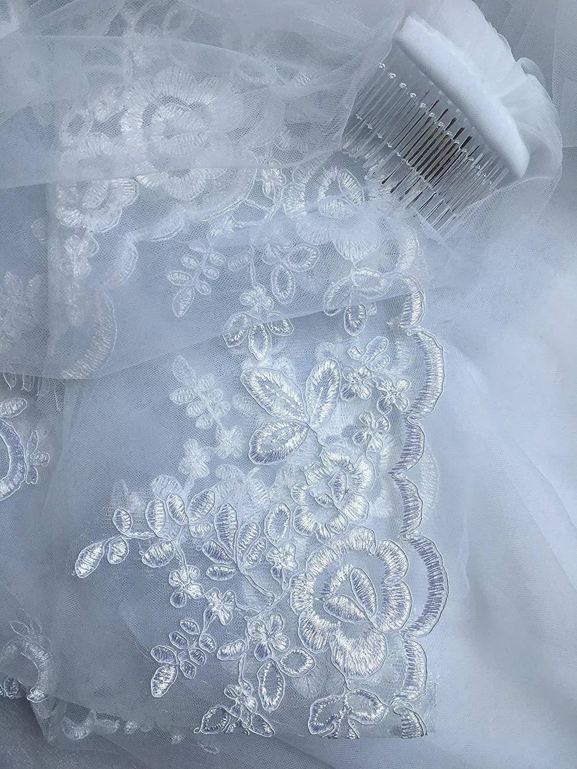 Women One-layer 3 Meters Wedding Veil