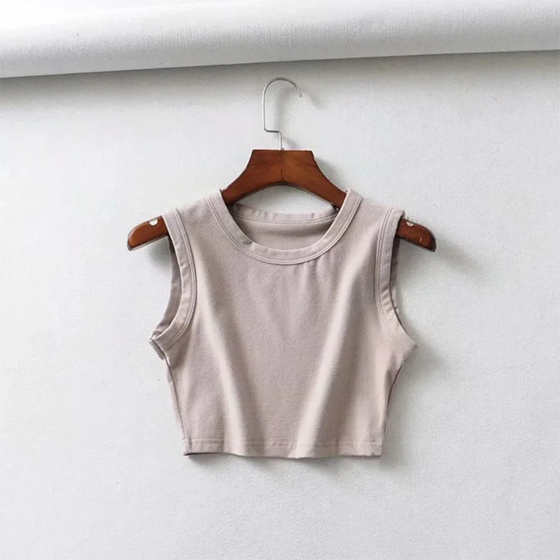 Summer vintage white crop tops