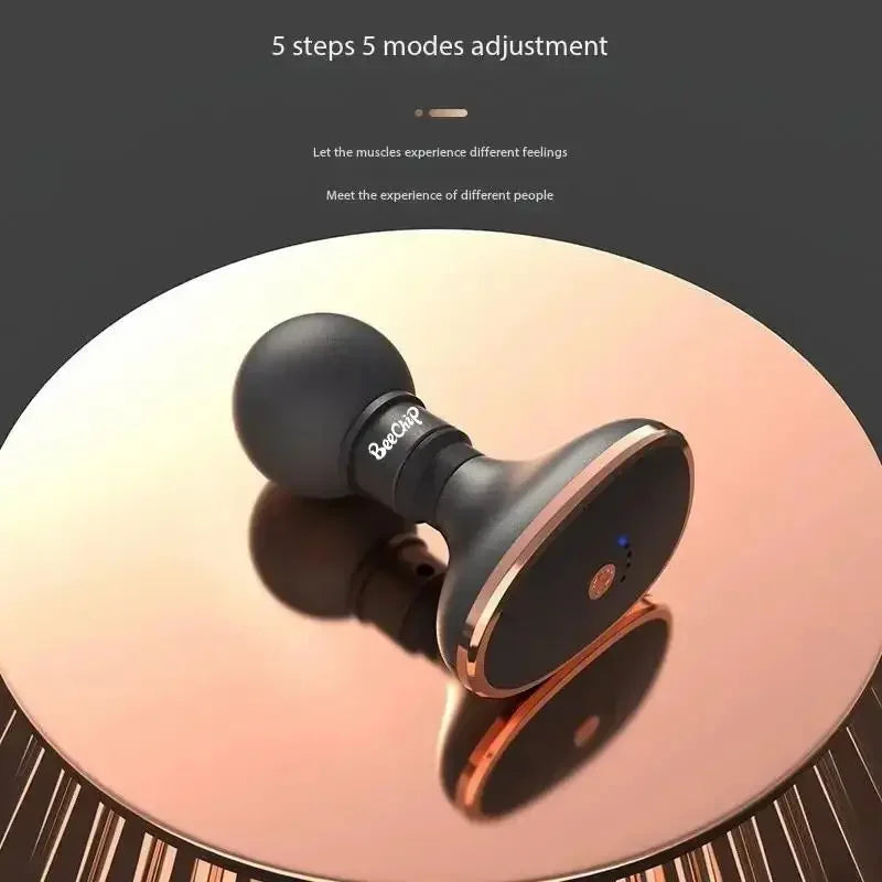 Mini Vibratory Gun Band Portable Silent Muscle Massager