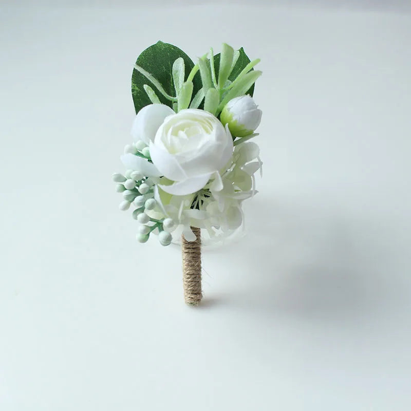 Wedding Rustic Boutonniere