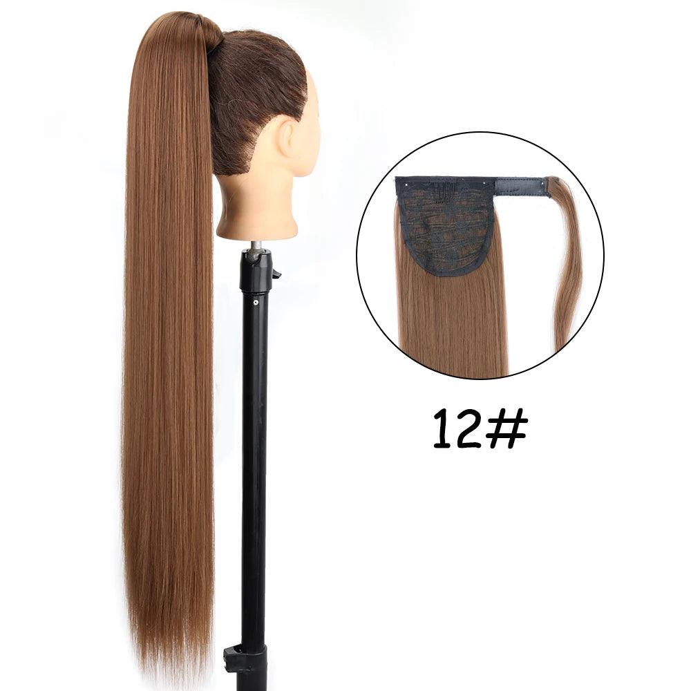 34inches Synthetic Ponytail Hair Extension