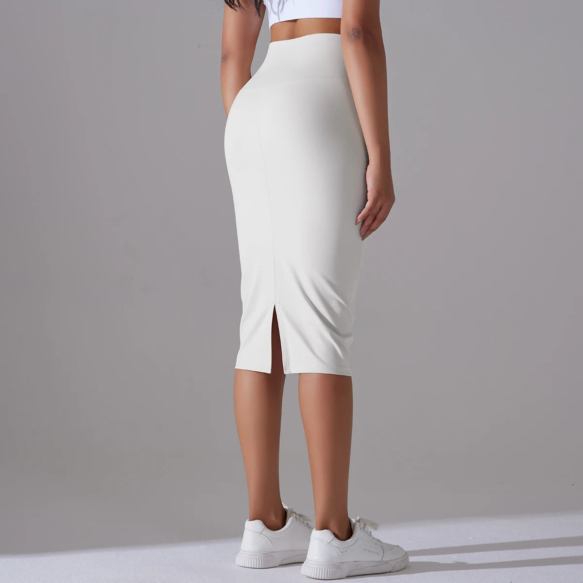 Women's Sexy Naked Feel Fabric Skinny Pencil Skirt