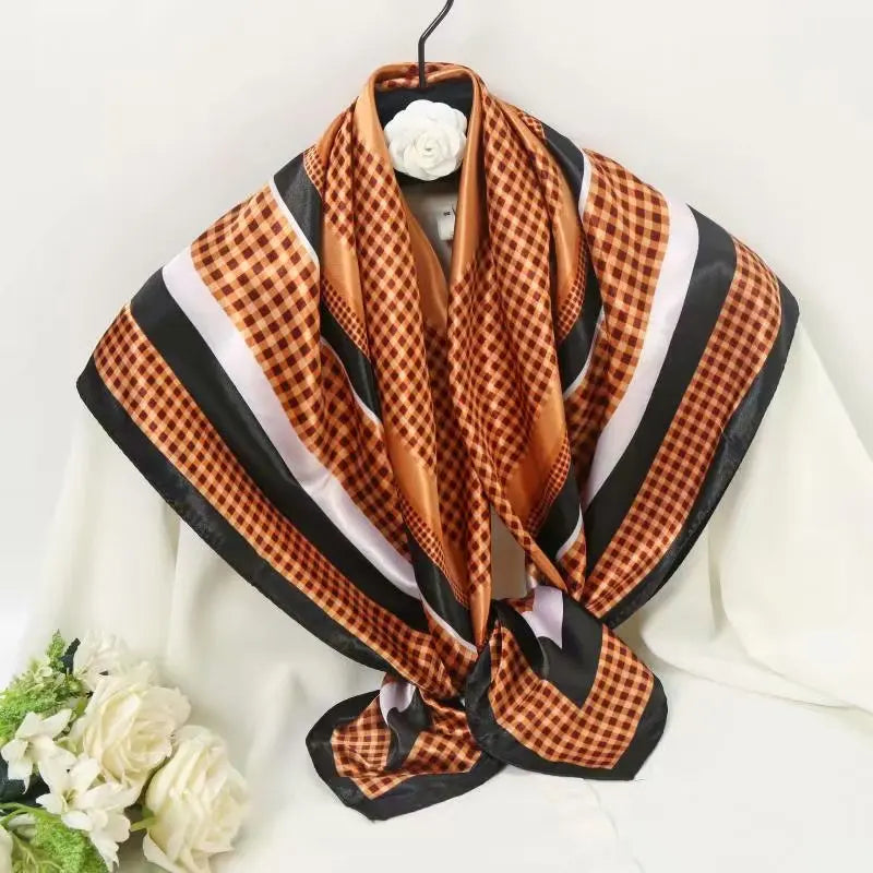 90*90cm Women Scarf Silk