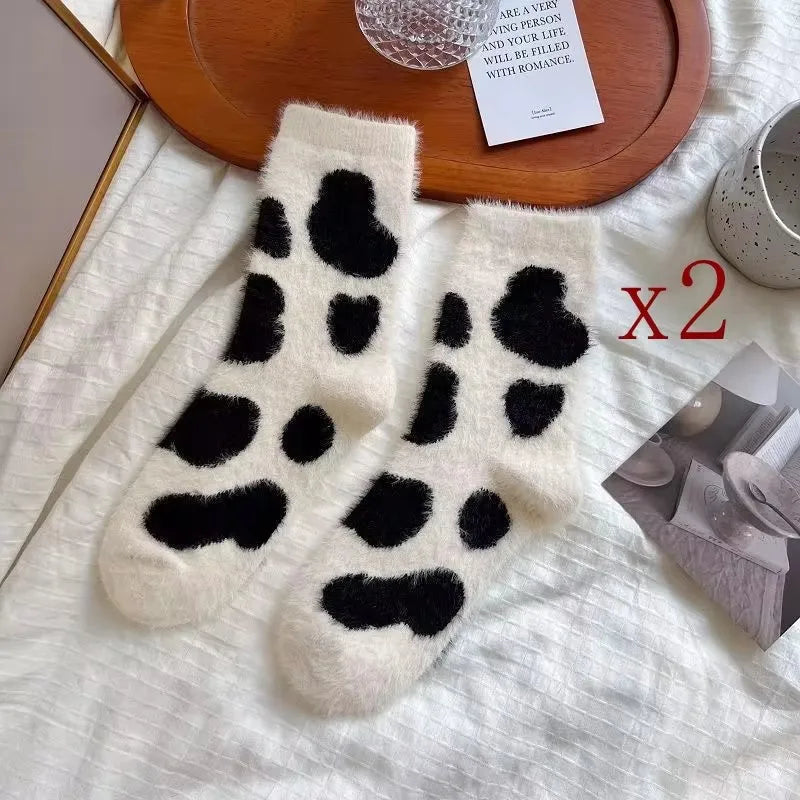 Women's Plush Mid Length Socks