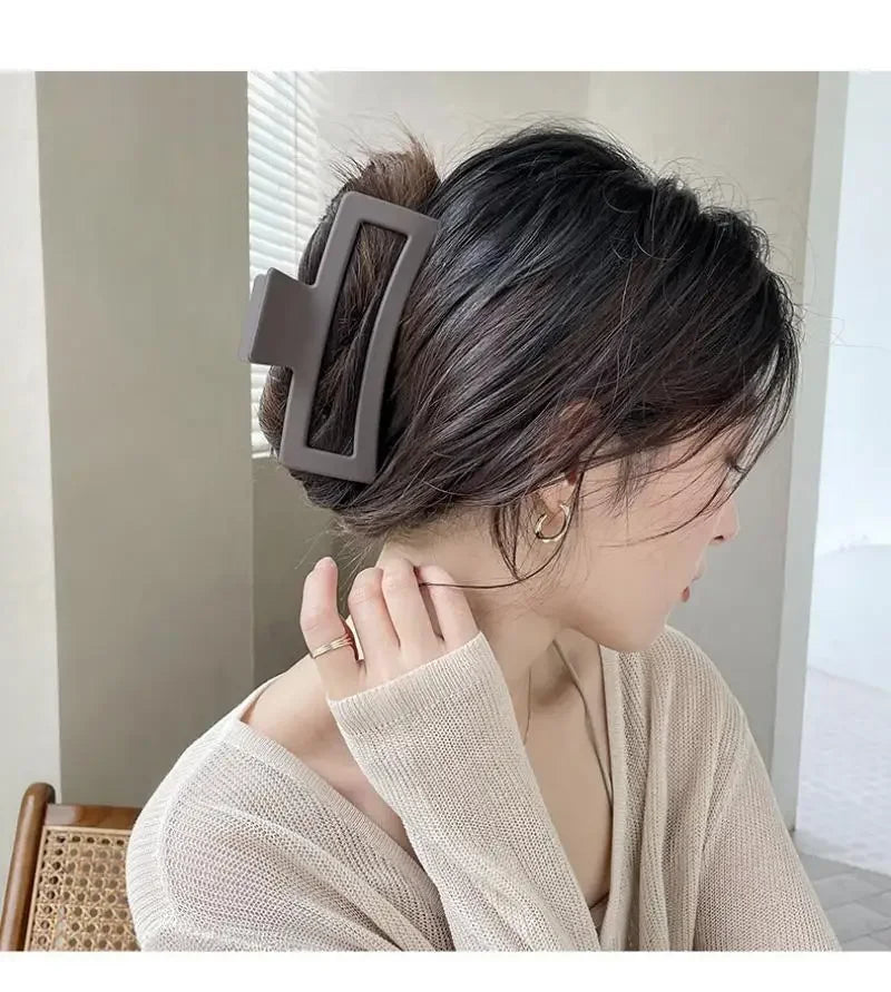 4pcs Hair Claw Simple Style