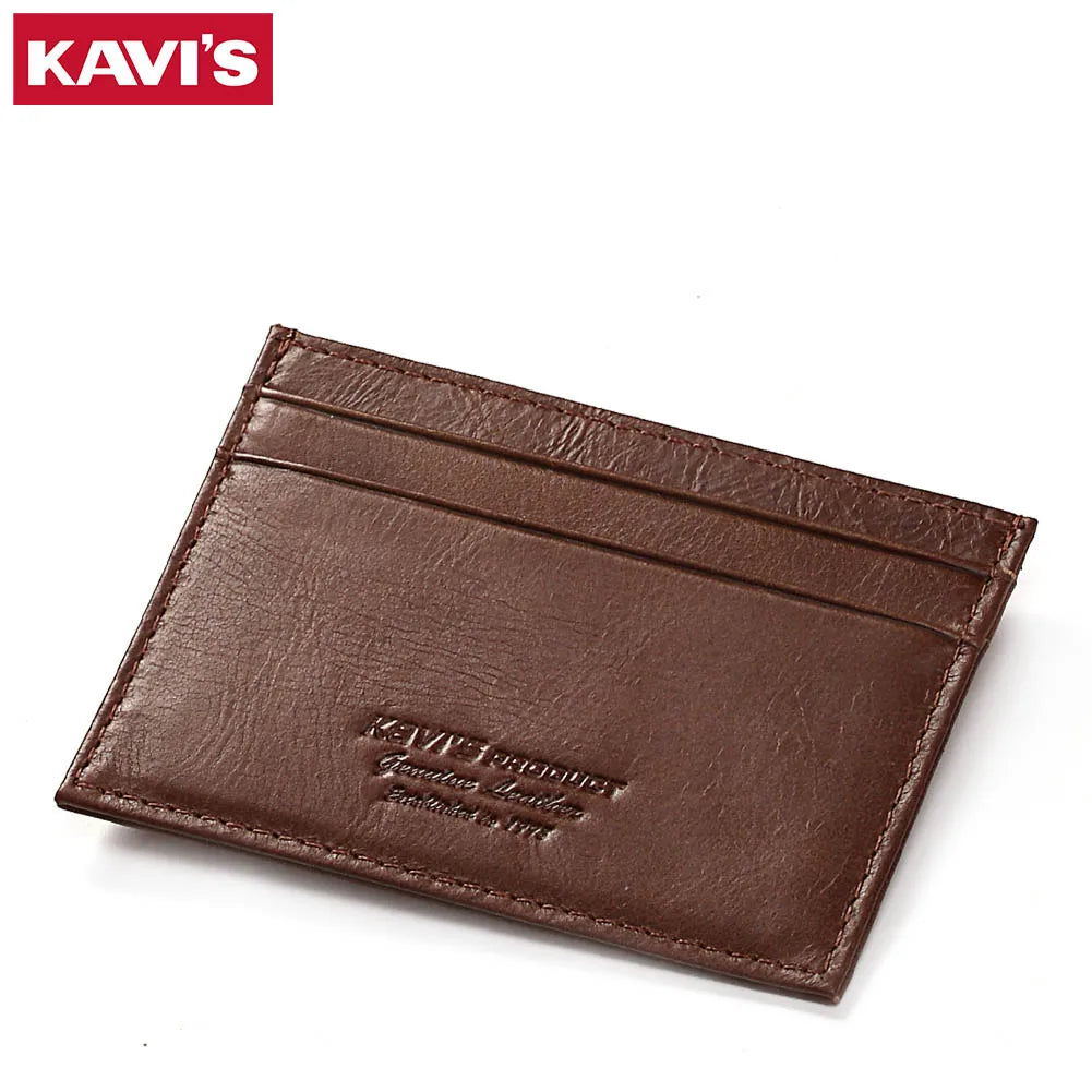 100% Genuine Leather Minimalist Card Holder